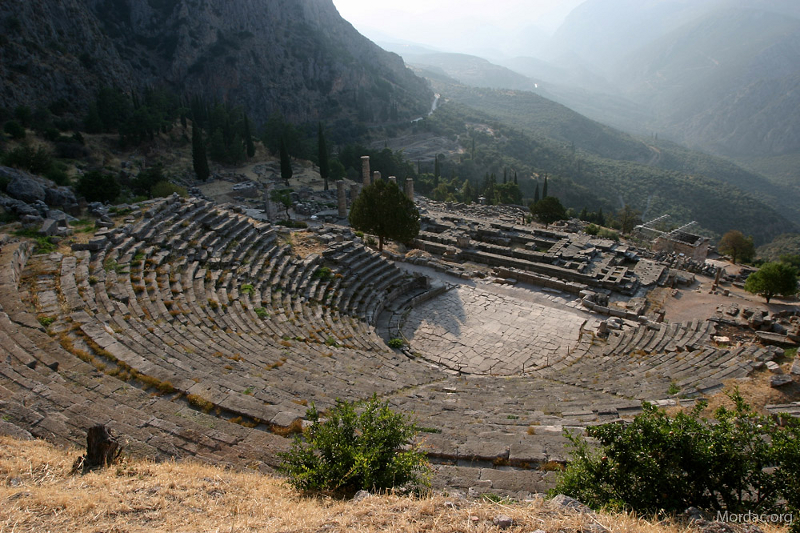 The Theatre at Delphi, Greece