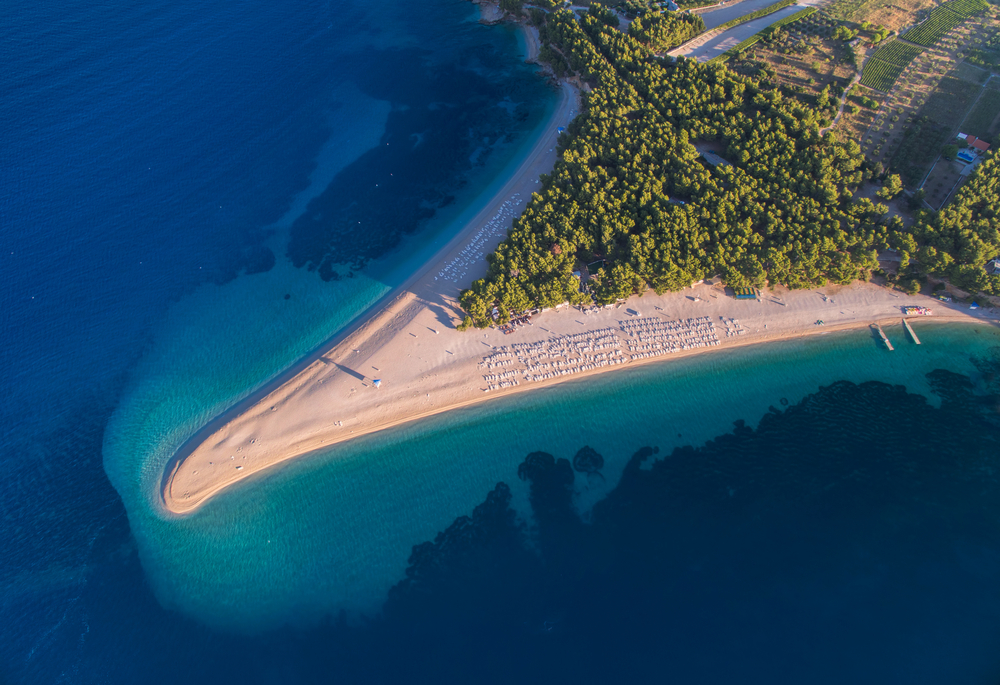 Zlatni Rat beach, Croatia
