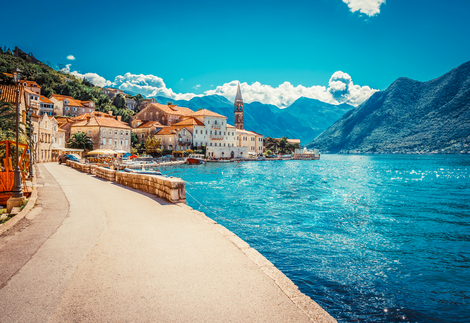 Kotor, Montenegro harbour