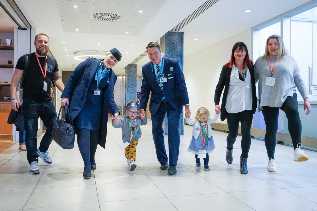 TUI colleagues taking part in the Gatwick Airport disability day