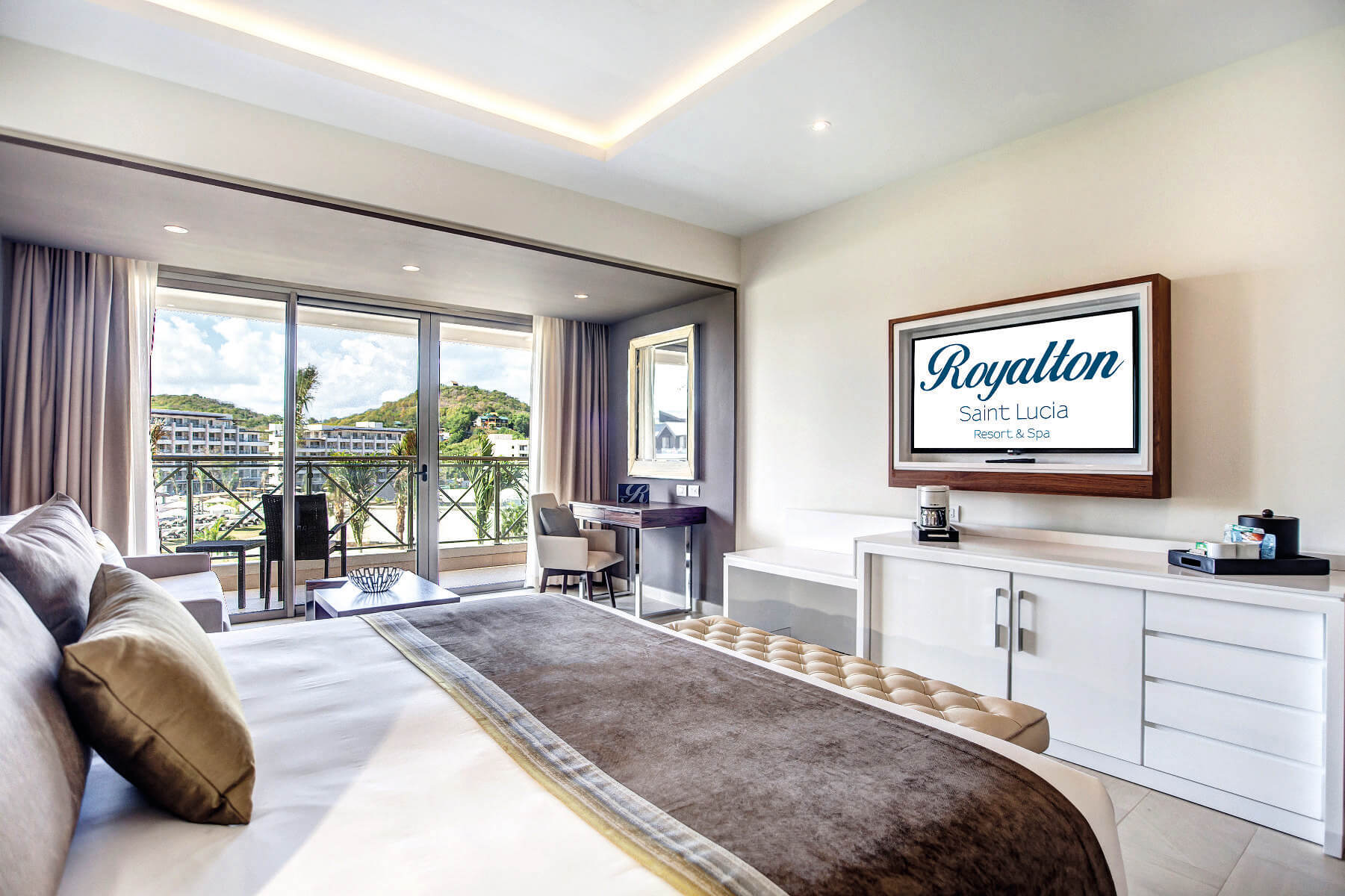Royalton St Lucia hotel room