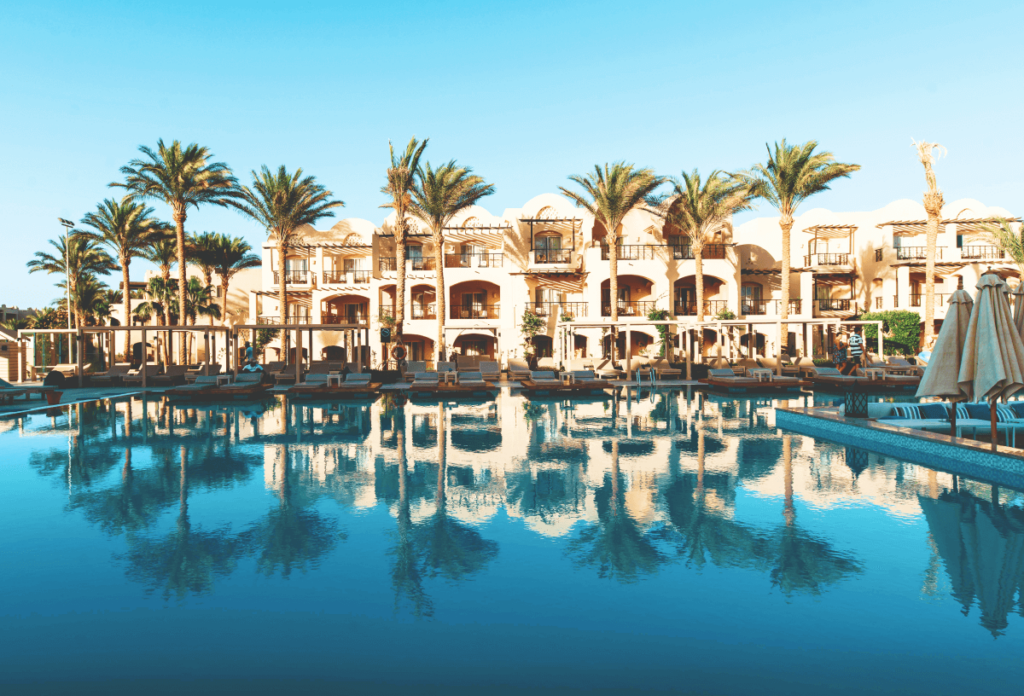 Huge pool scene at the TUI BLUE For Two TUI BLUE Makadi Gardens in Egypt