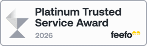 Feefo Platinum Trusted Service Award 2026